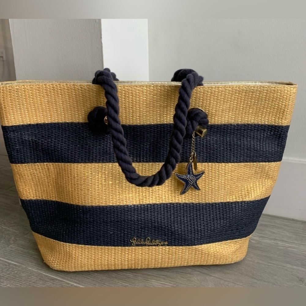 ‼️SOLD‼️ Lilly Pulitzer Havana Straw Tote Bag